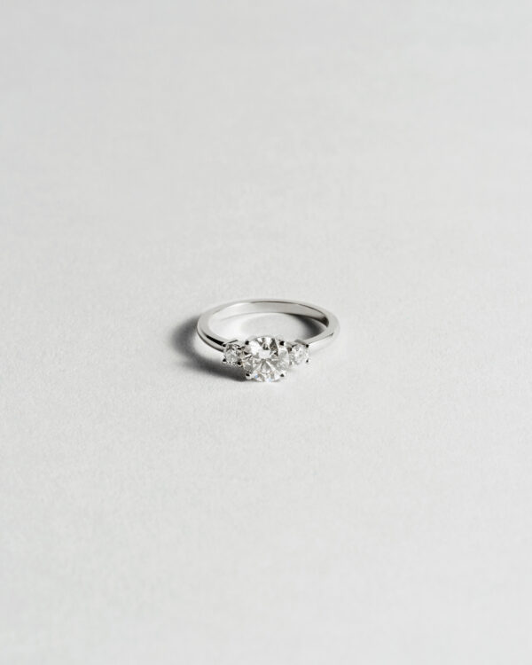 Classic Three Stone Diamond Ring