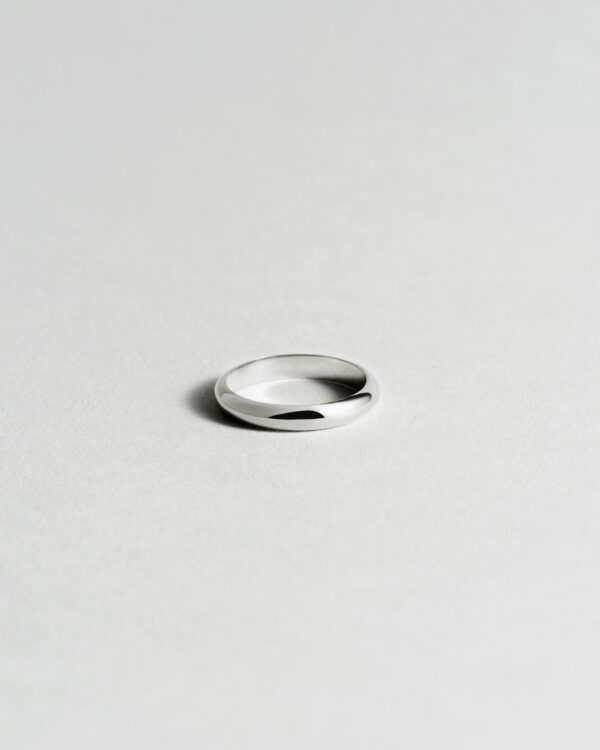 Round Gold Band 3 mm