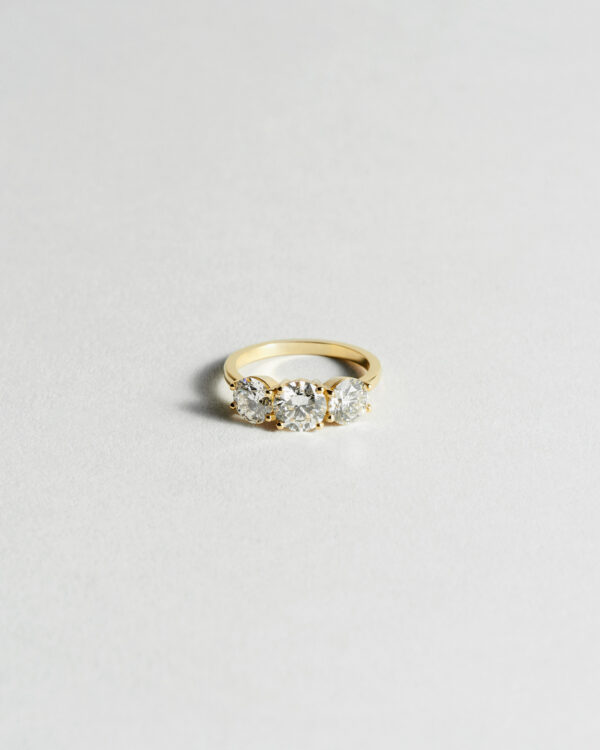 Signature Three Stone Diamond Ring