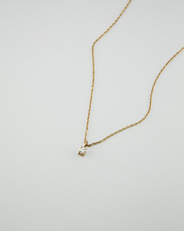 Solitaire Diamond Necklace