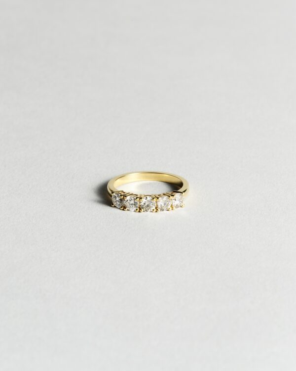 Five Stone Diamond Band
