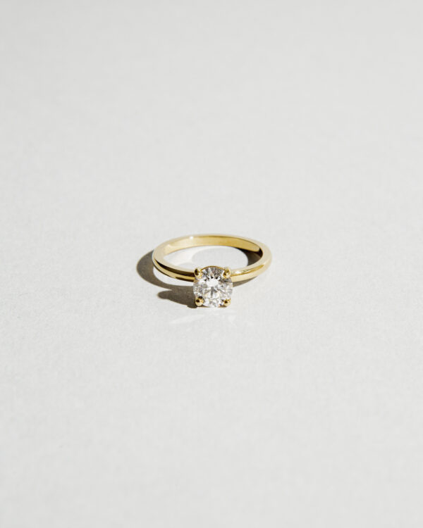 Signature Solitaire Diamond Ring 4-Prong